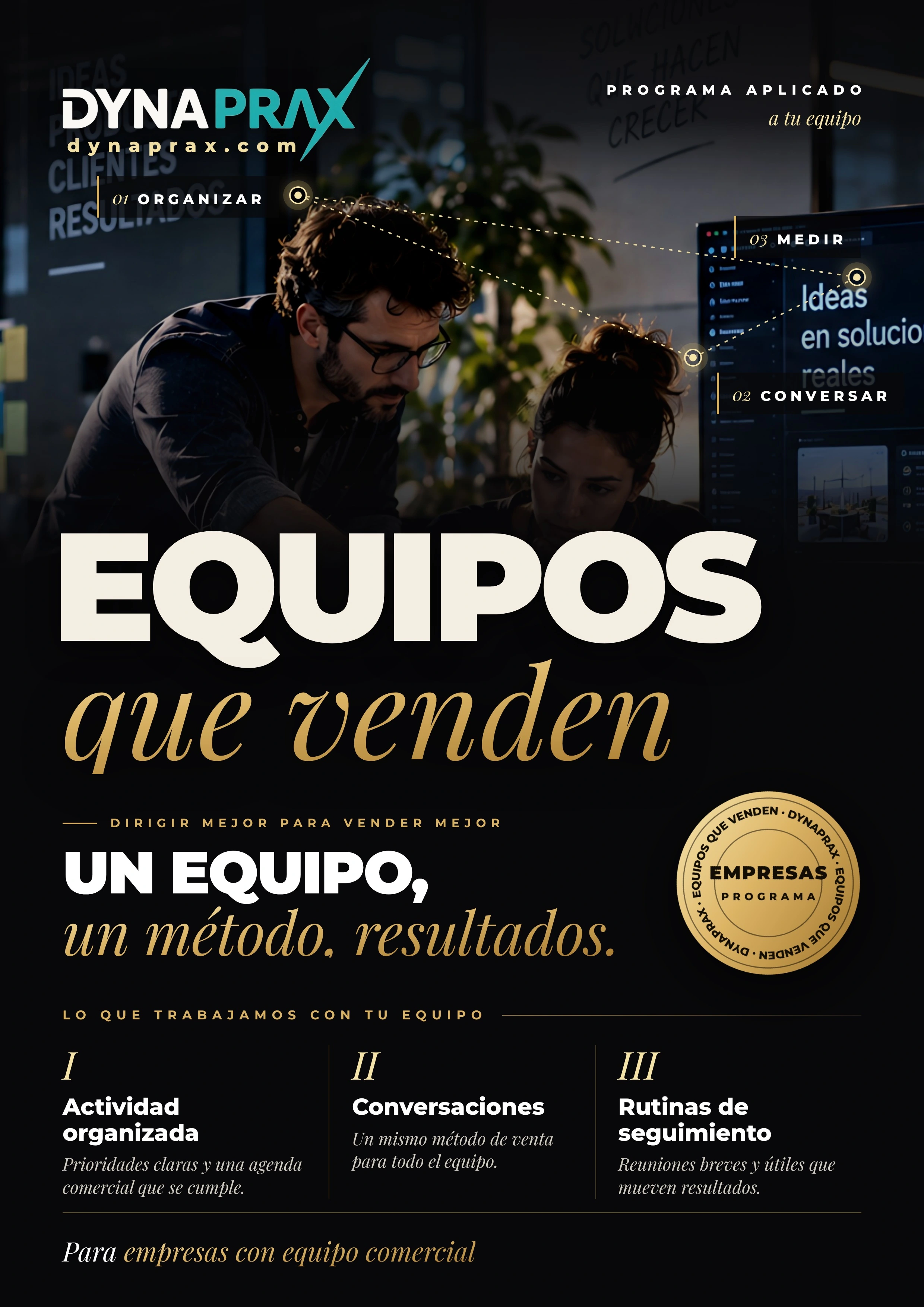 Portada completa del programa Equipos que venden